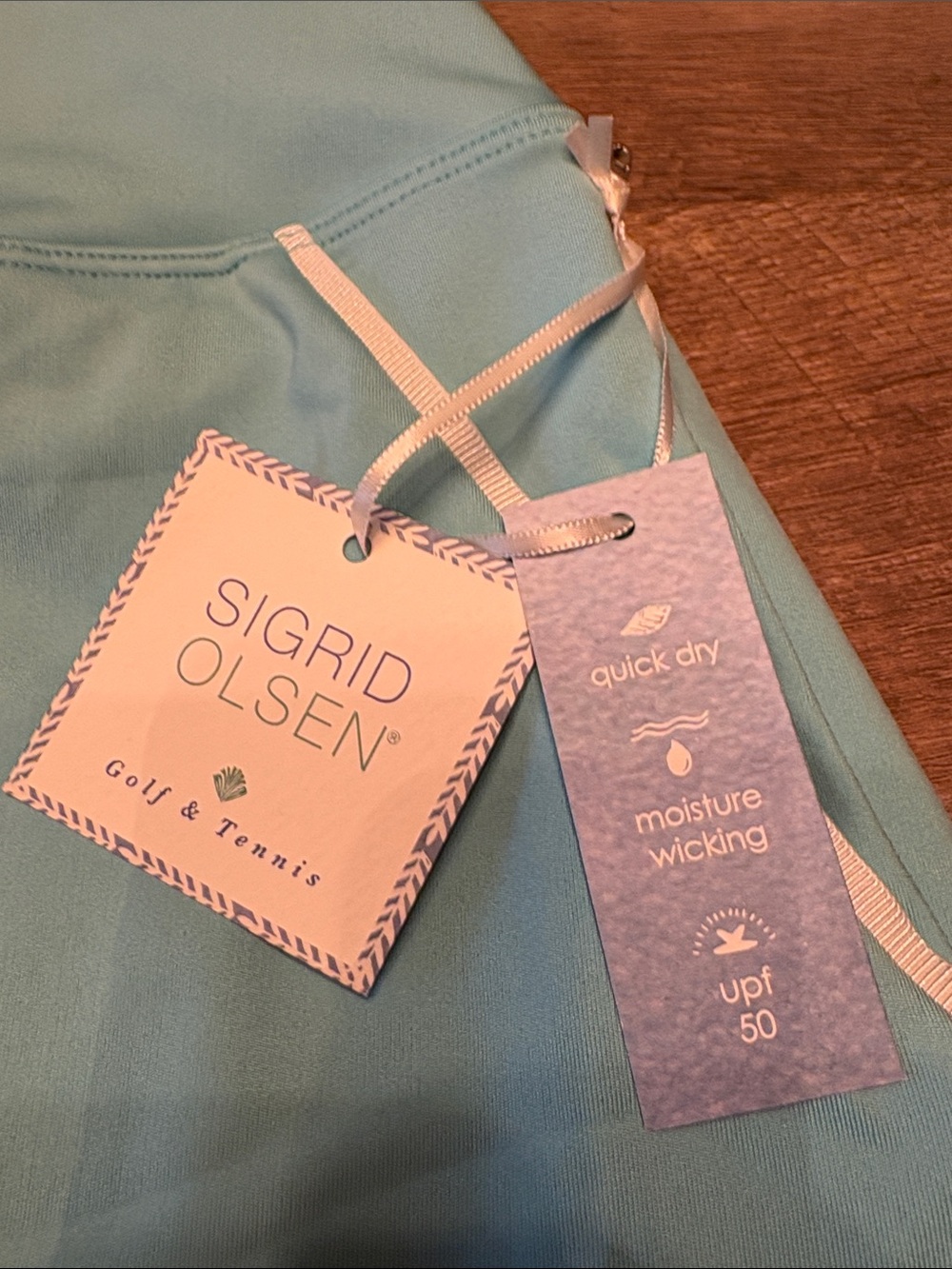 Sigrid Olsen Light Blue Active Skort - Picture 2 of 4